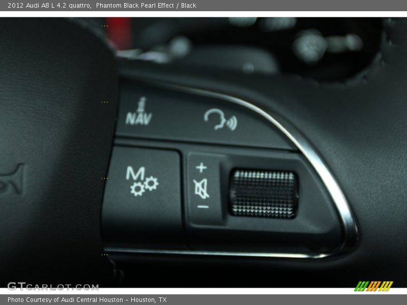 Phantom Black Pearl Effect / Black 2012 Audi A8 L 4.2 quattro