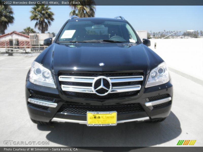 Black / Black 2012 Mercedes-Benz GL 450 4Matic
