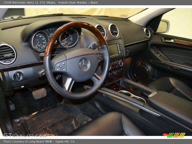 Iridium Silver Metallic / Black 2008 Mercedes-Benz GL 550 4Matic