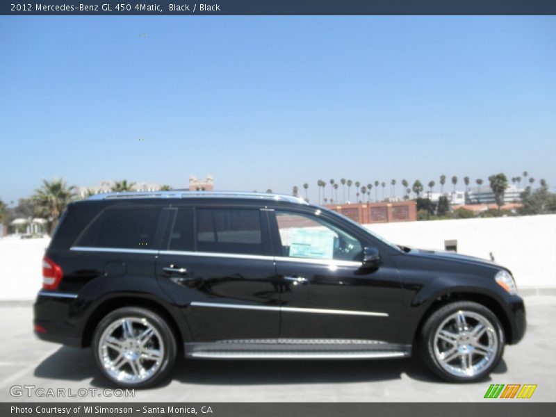 Black / Black 2012 Mercedes-Benz GL 450 4Matic