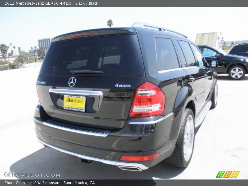 Black / Black 2012 Mercedes-Benz GL 450 4Matic