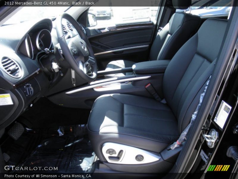 Black / Black 2012 Mercedes-Benz GL 450 4Matic