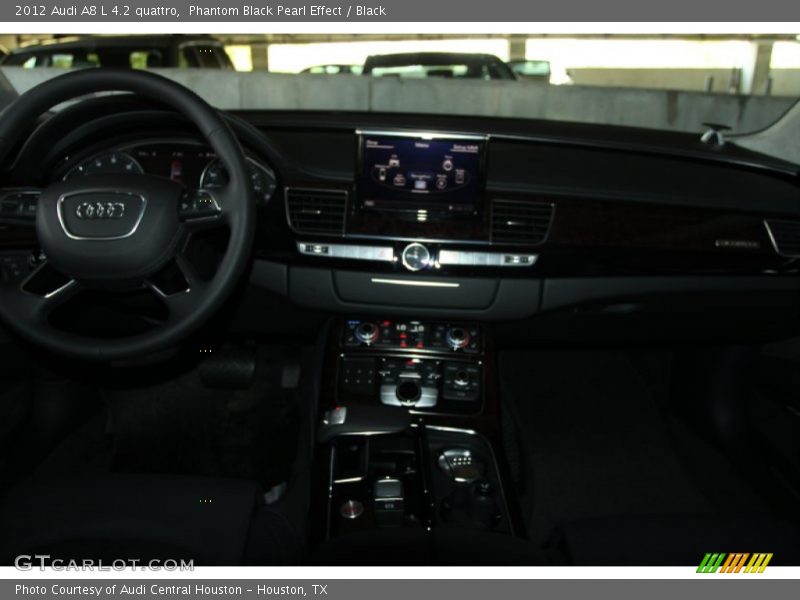 Phantom Black Pearl Effect / Black 2012 Audi A8 L 4.2 quattro