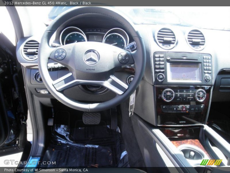Black / Black 2012 Mercedes-Benz GL 450 4Matic