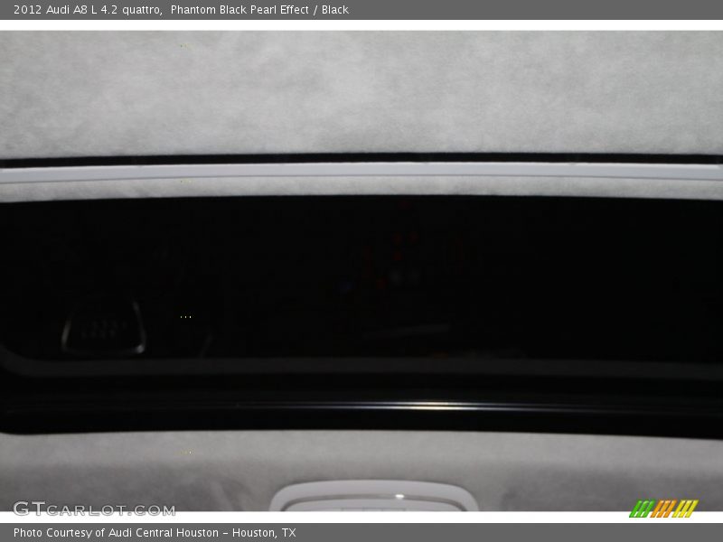 Phantom Black Pearl Effect / Black 2012 Audi A8 L 4.2 quattro