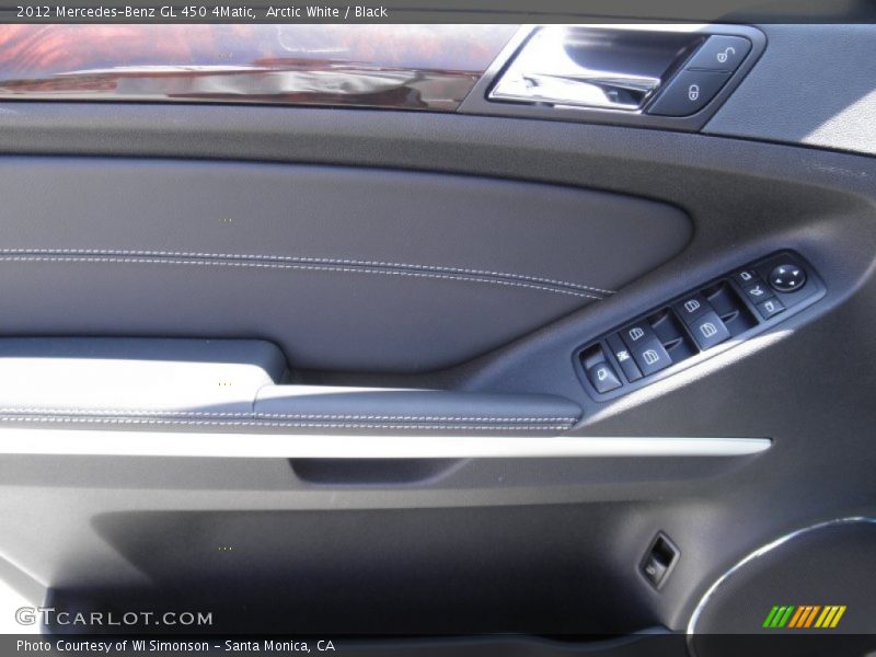 Arctic White / Black 2012 Mercedes-Benz GL 450 4Matic