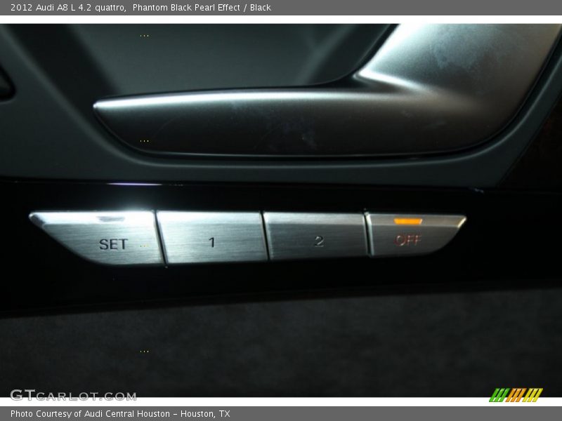 Phantom Black Pearl Effect / Black 2012 Audi A8 L 4.2 quattro