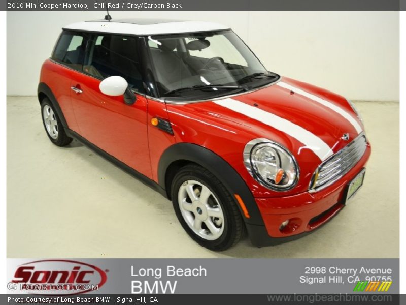 Chili Red / Grey/Carbon Black 2010 Mini Cooper Hardtop