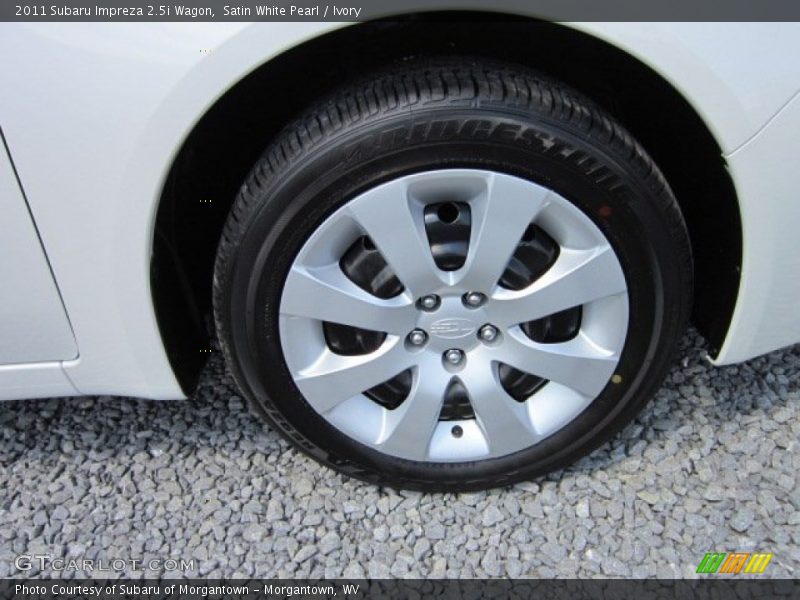 Satin White Pearl / Ivory 2011 Subaru Impreza 2.5i Wagon