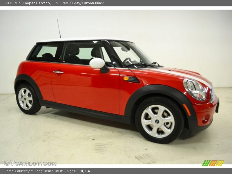 Chili Red / Grey/Carbon Black 2010 Mini Cooper Hardtop