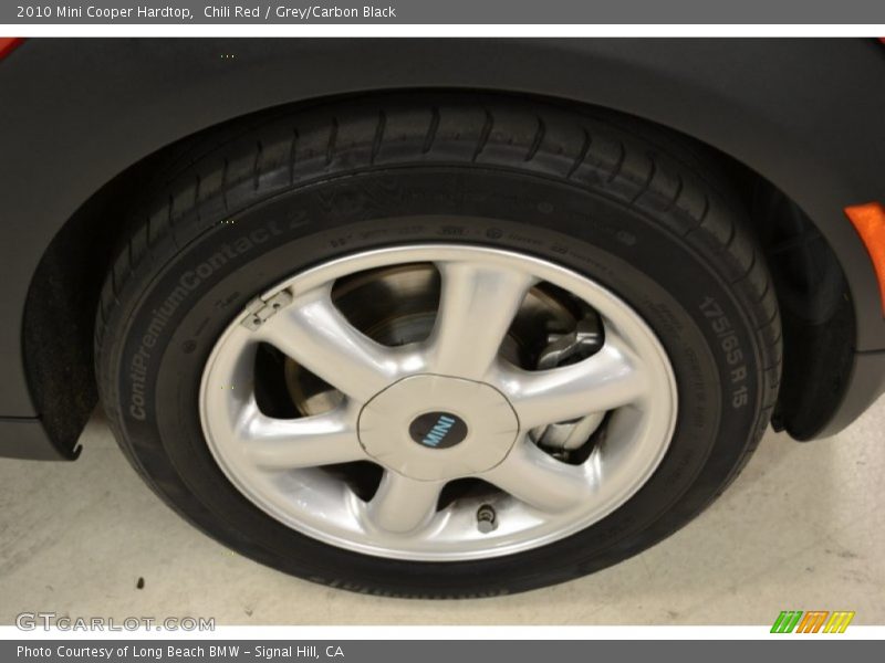 Chili Red / Grey/Carbon Black 2010 Mini Cooper Hardtop