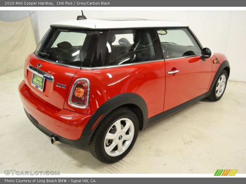 Chili Red / Grey/Carbon Black 2010 Mini Cooper Hardtop