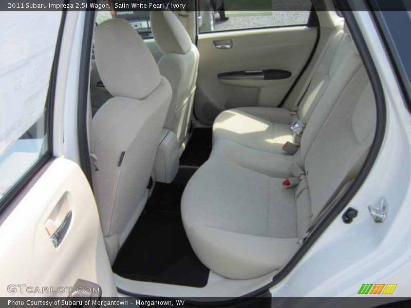 Satin White Pearl / Ivory 2011 Subaru Impreza 2.5i Wagon