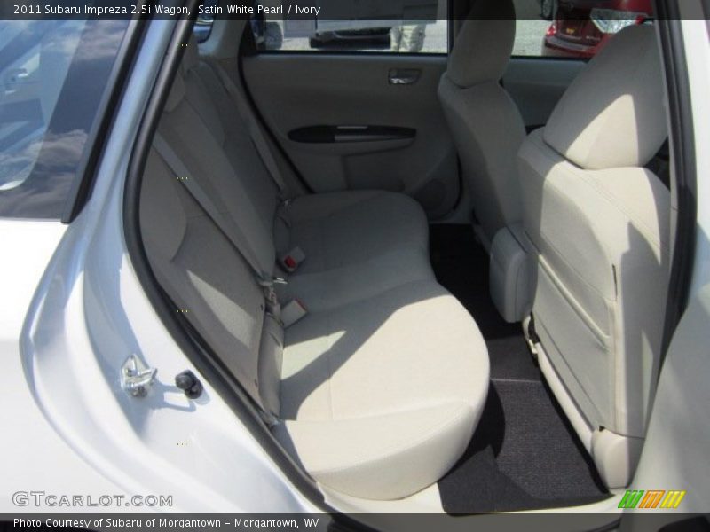 Satin White Pearl / Ivory 2011 Subaru Impreza 2.5i Wagon