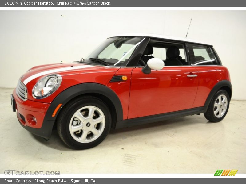 Chili Red / Grey/Carbon Black 2010 Mini Cooper Hardtop