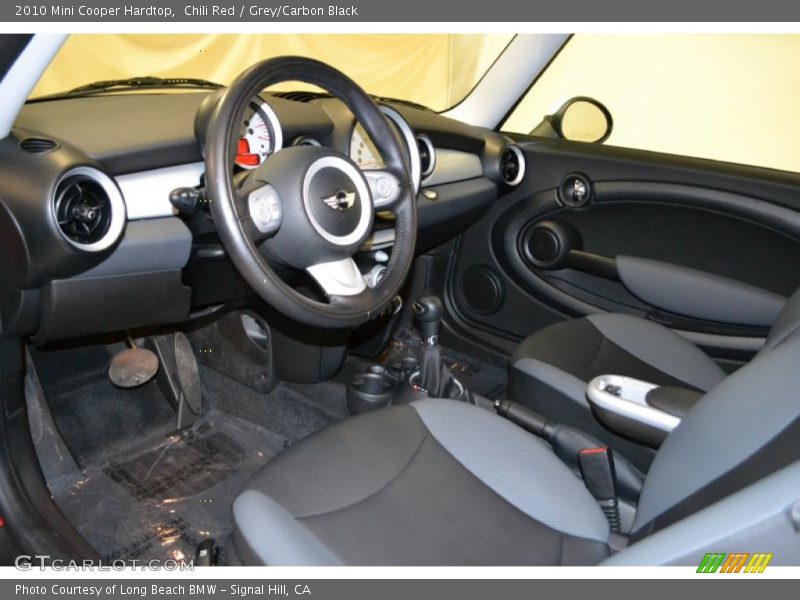 Chili Red / Grey/Carbon Black 2010 Mini Cooper Hardtop
