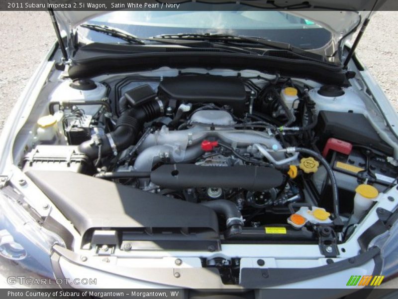 Satin White Pearl / Ivory 2011 Subaru Impreza 2.5i Wagon