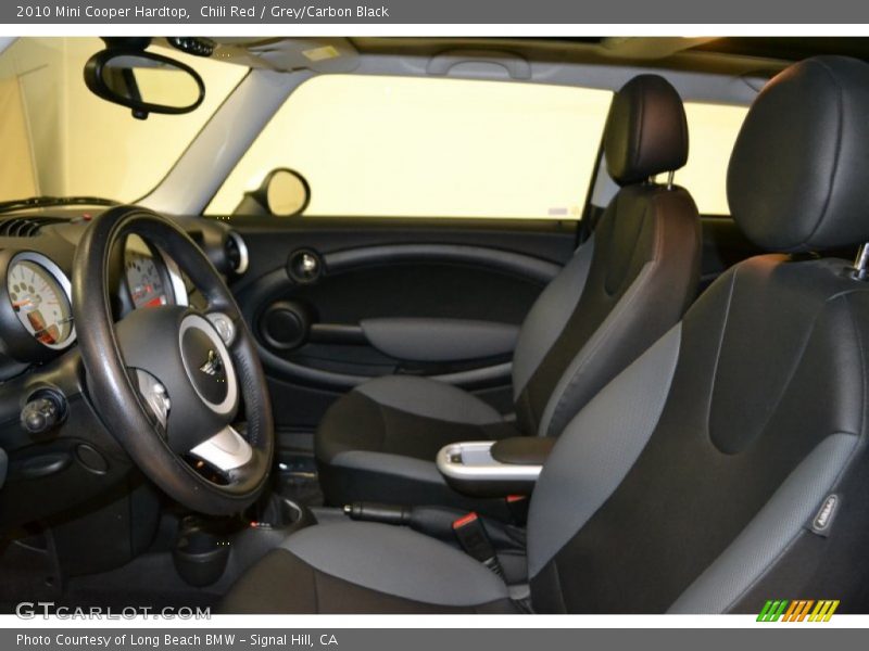 Chili Red / Grey/Carbon Black 2010 Mini Cooper Hardtop
