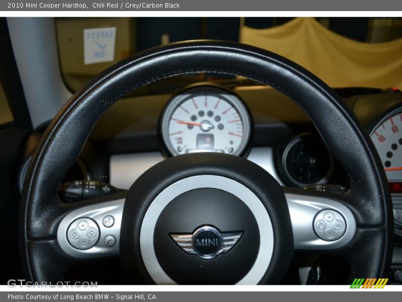 Chili Red / Grey/Carbon Black 2010 Mini Cooper Hardtop