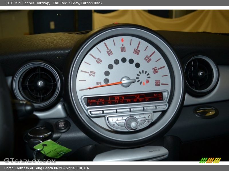 Chili Red / Grey/Carbon Black 2010 Mini Cooper Hardtop