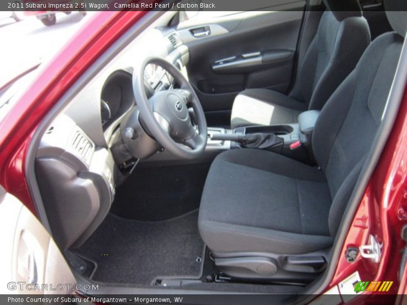 Camellia Red Pearl / Carbon Black 2011 Subaru Impreza 2.5i Wagon