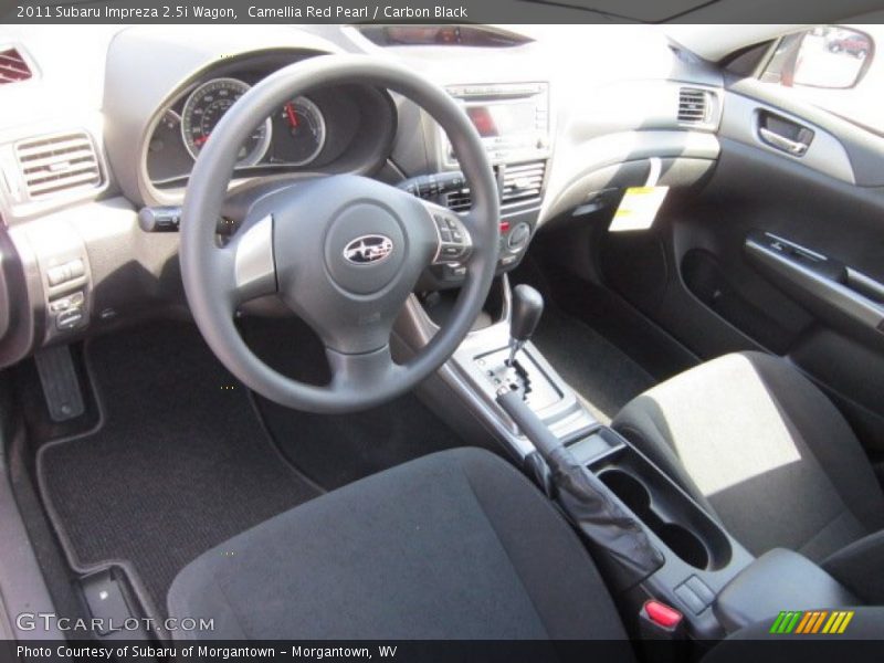 Camellia Red Pearl / Carbon Black 2011 Subaru Impreza 2.5i Wagon