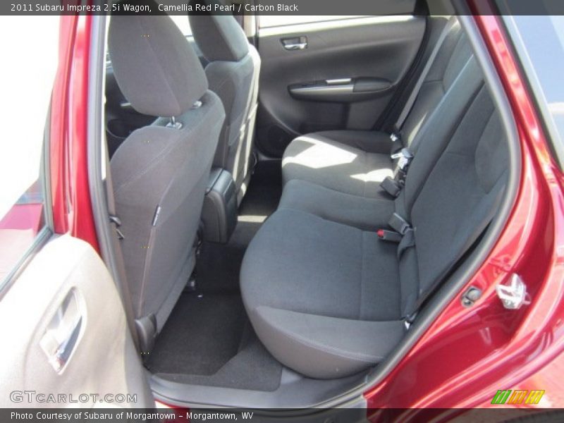 Camellia Red Pearl / Carbon Black 2011 Subaru Impreza 2.5i Wagon