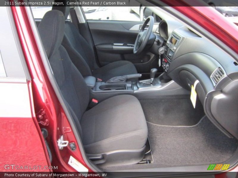 Camellia Red Pearl / Carbon Black 2011 Subaru Impreza 2.5i Wagon