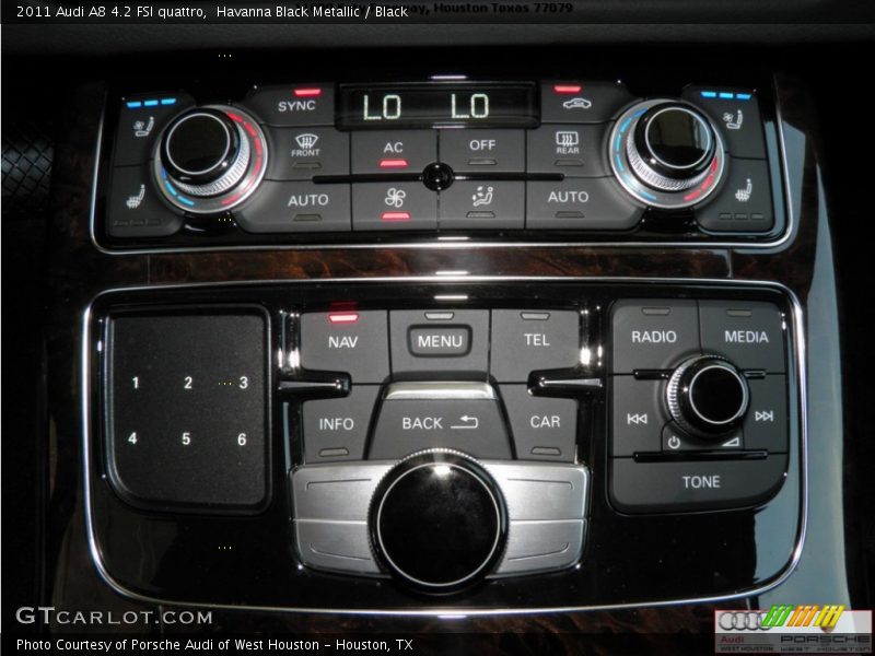 Havanna Black Metallic / Black 2011 Audi A8 4.2 FSI quattro