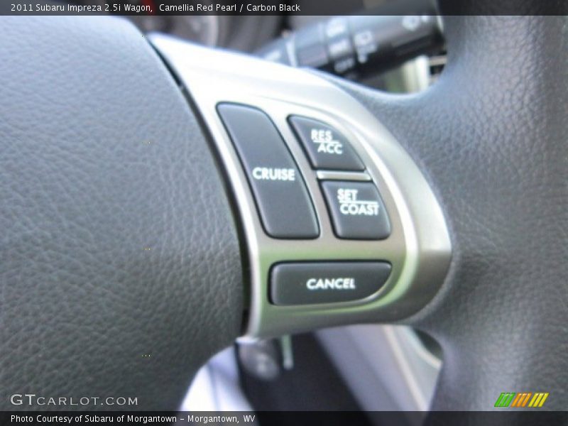 Camellia Red Pearl / Carbon Black 2011 Subaru Impreza 2.5i Wagon