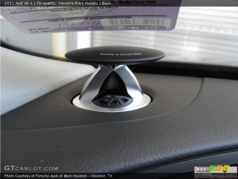 Havanna Black Metallic / Black 2011 Audi A8 4.2 FSI quattro