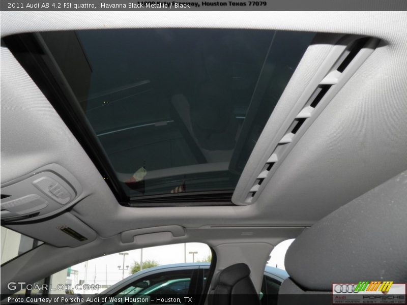 Havanna Black Metallic / Black 2011 Audi A8 4.2 FSI quattro