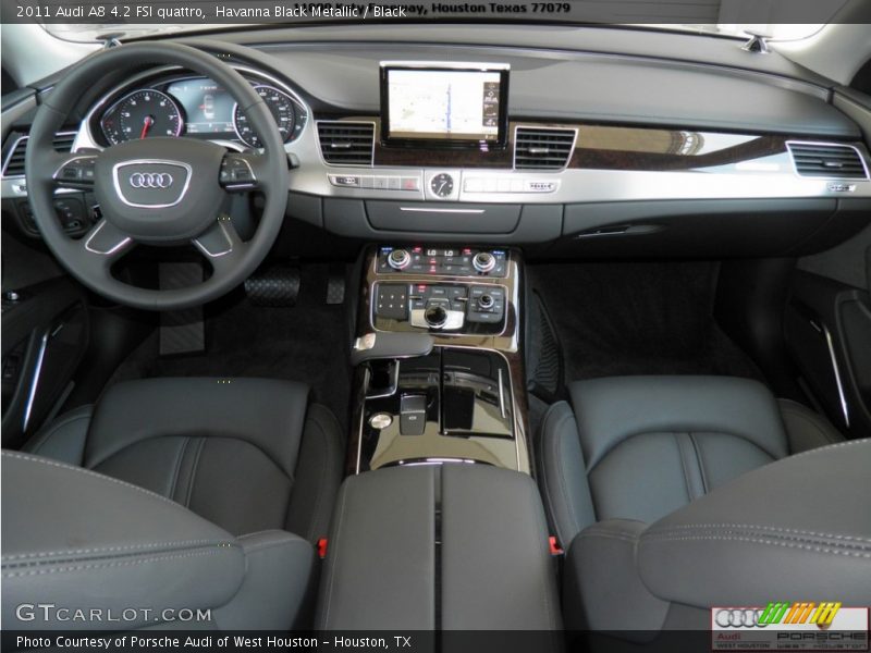 Havanna Black Metallic / Black 2011 Audi A8 4.2 FSI quattro