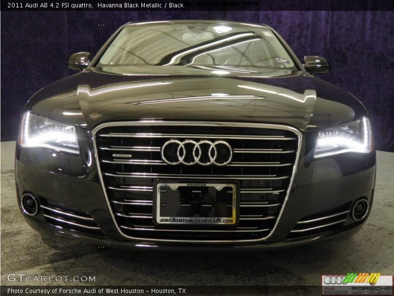 Havanna Black Metallic / Black 2011 Audi A8 4.2 FSI quattro