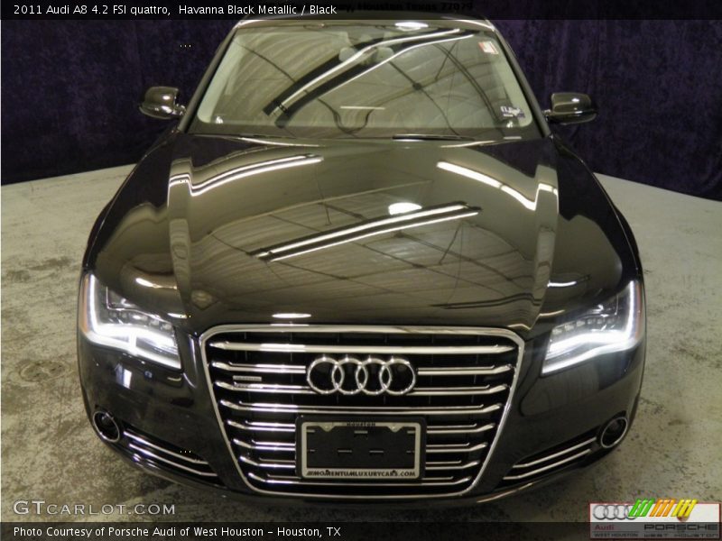 Havanna Black Metallic / Black 2011 Audi A8 4.2 FSI quattro