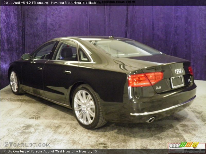 Havanna Black Metallic / Black 2011 Audi A8 4.2 FSI quattro