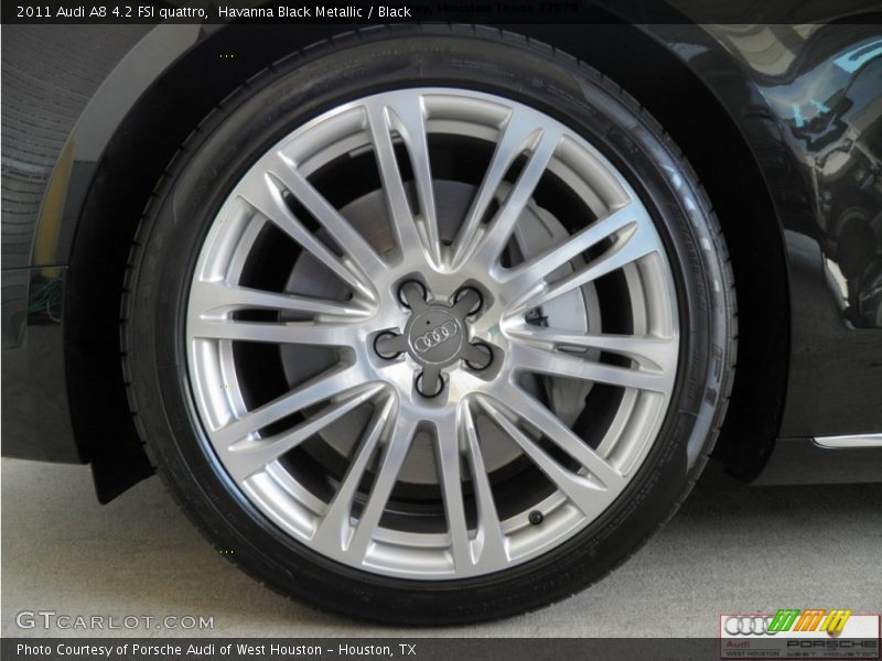 Havanna Black Metallic / Black 2011 Audi A8 4.2 FSI quattro