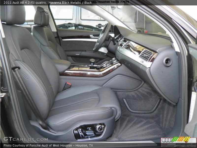 Havanna Black Metallic / Black 2011 Audi A8 4.2 FSI quattro