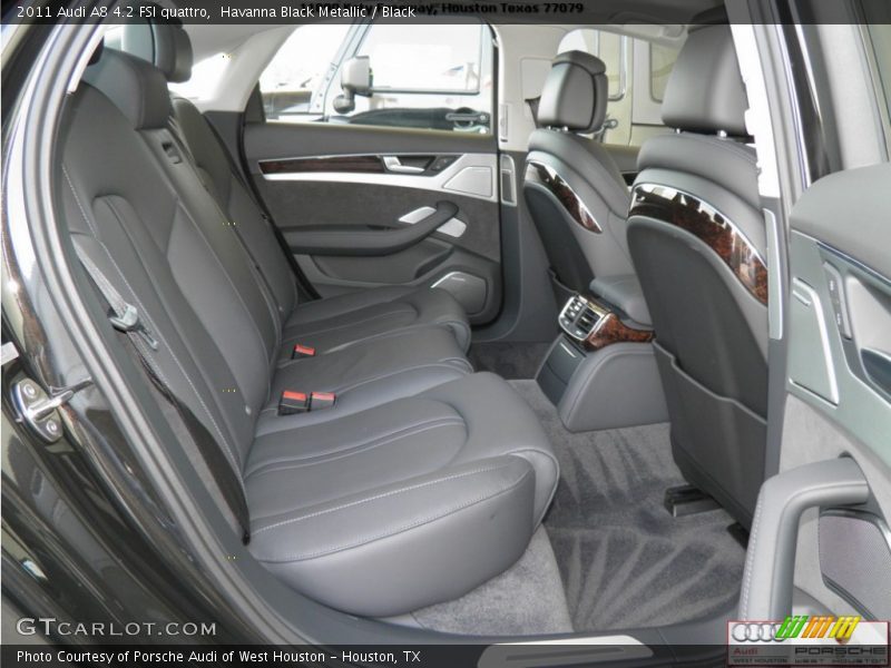 Havanna Black Metallic / Black 2011 Audi A8 4.2 FSI quattro
