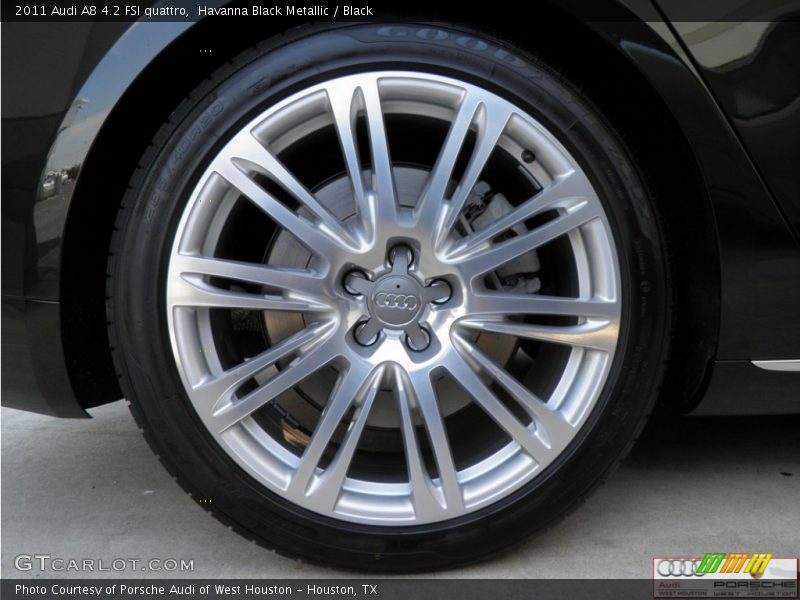 Havanna Black Metallic / Black 2011 Audi A8 4.2 FSI quattro
