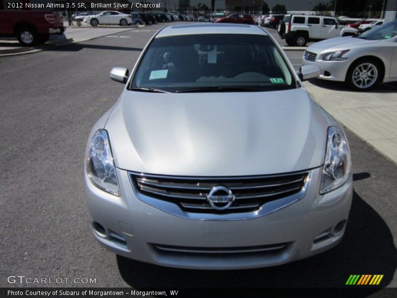 Brilliant Silver / Charcoal 2012 Nissan Altima 3.5 SR
