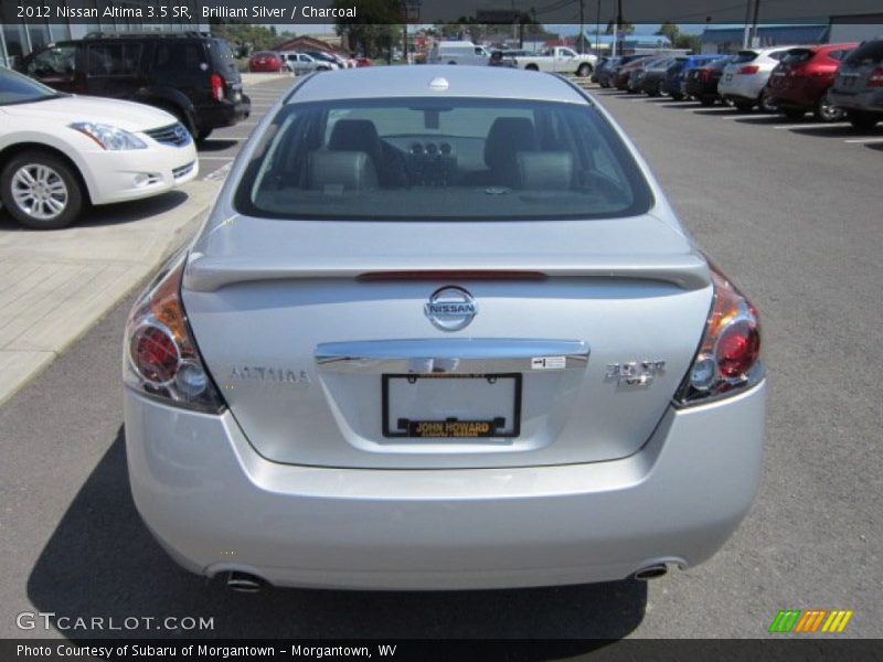 Brilliant Silver / Charcoal 2012 Nissan Altima 3.5 SR