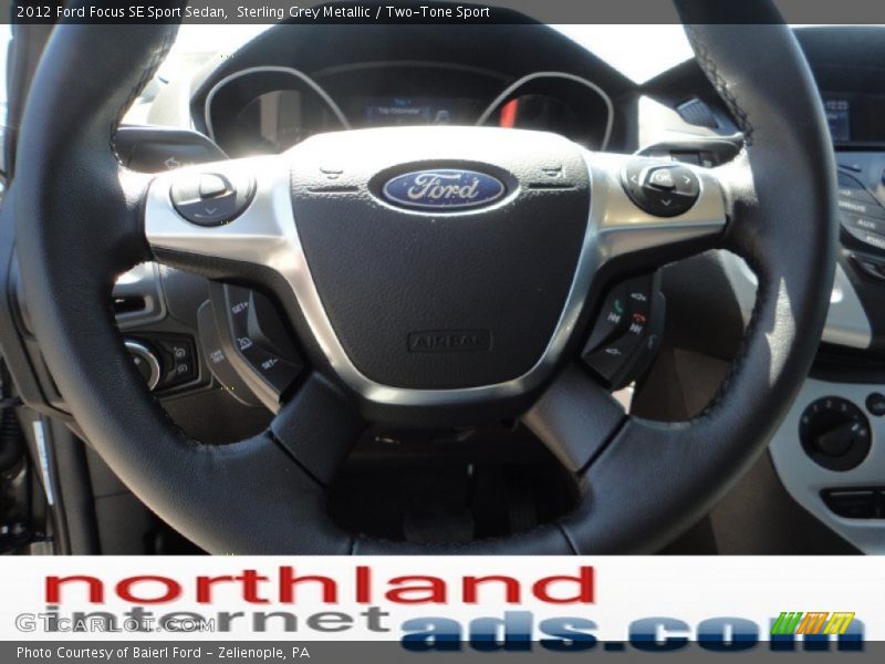 Sterling Grey Metallic / Two-Tone Sport 2012 Ford Focus SE Sport Sedan