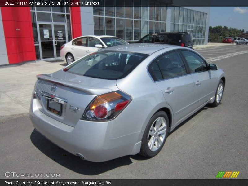 Brilliant Silver / Charcoal 2012 Nissan Altima 3.5 SR