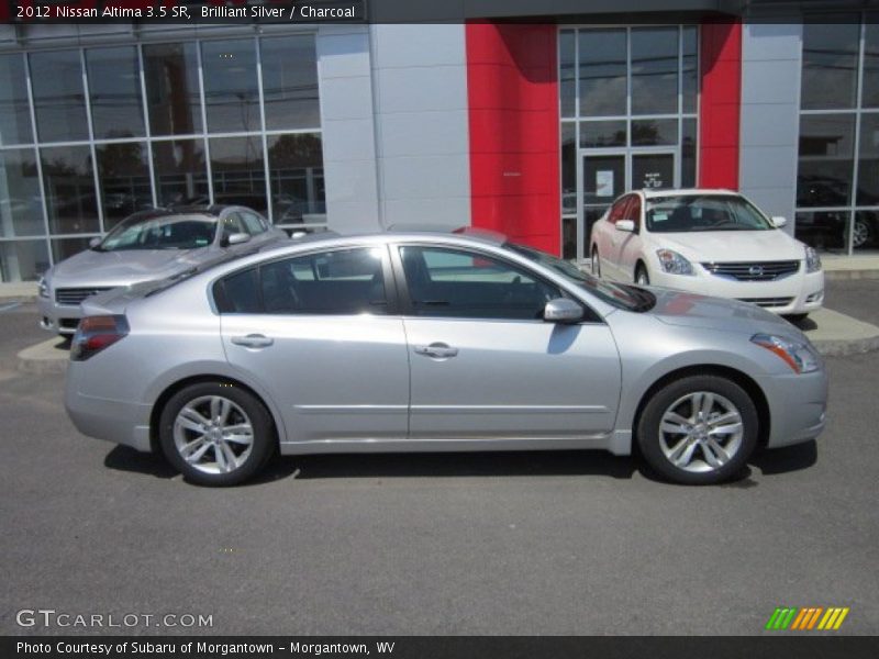 Brilliant Silver / Charcoal 2012 Nissan Altima 3.5 SR