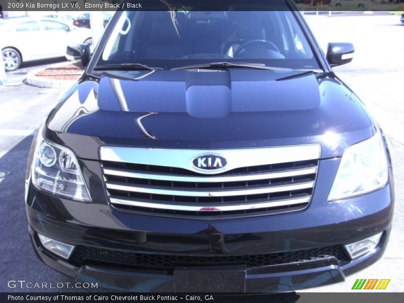Ebony Black / Black 2009 Kia Borrego LX V6