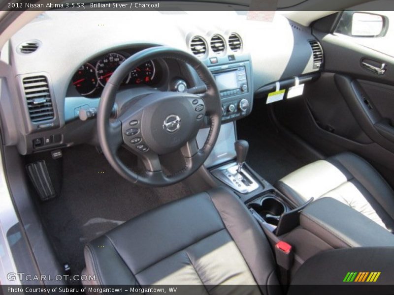 Brilliant Silver / Charcoal 2012 Nissan Altima 3.5 SR