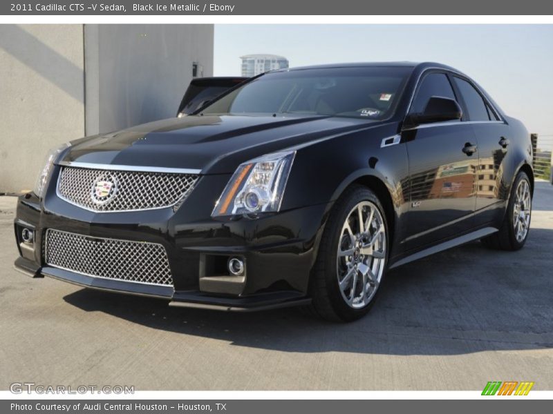 Black Ice Metallic / Ebony 2011 Cadillac CTS -V Sedan