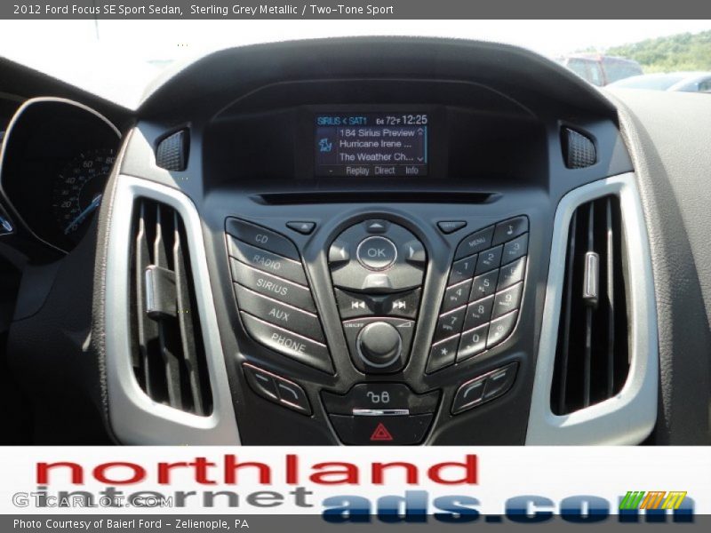 Sterling Grey Metallic / Two-Tone Sport 2012 Ford Focus SE Sport Sedan