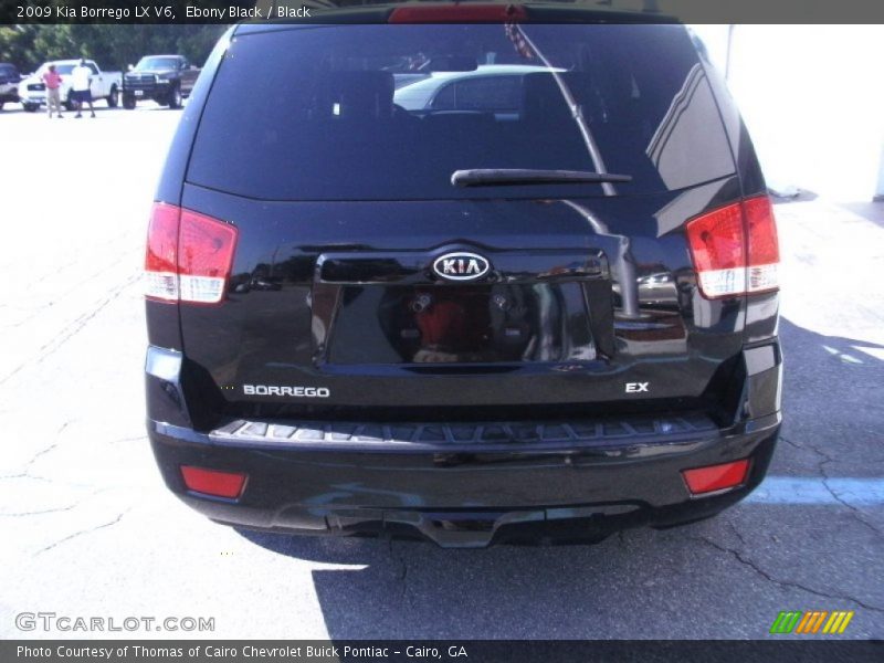 Ebony Black / Black 2009 Kia Borrego LX V6